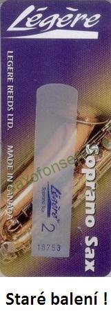 Légére Classic 2,50 - Sopran Sax Syntetic