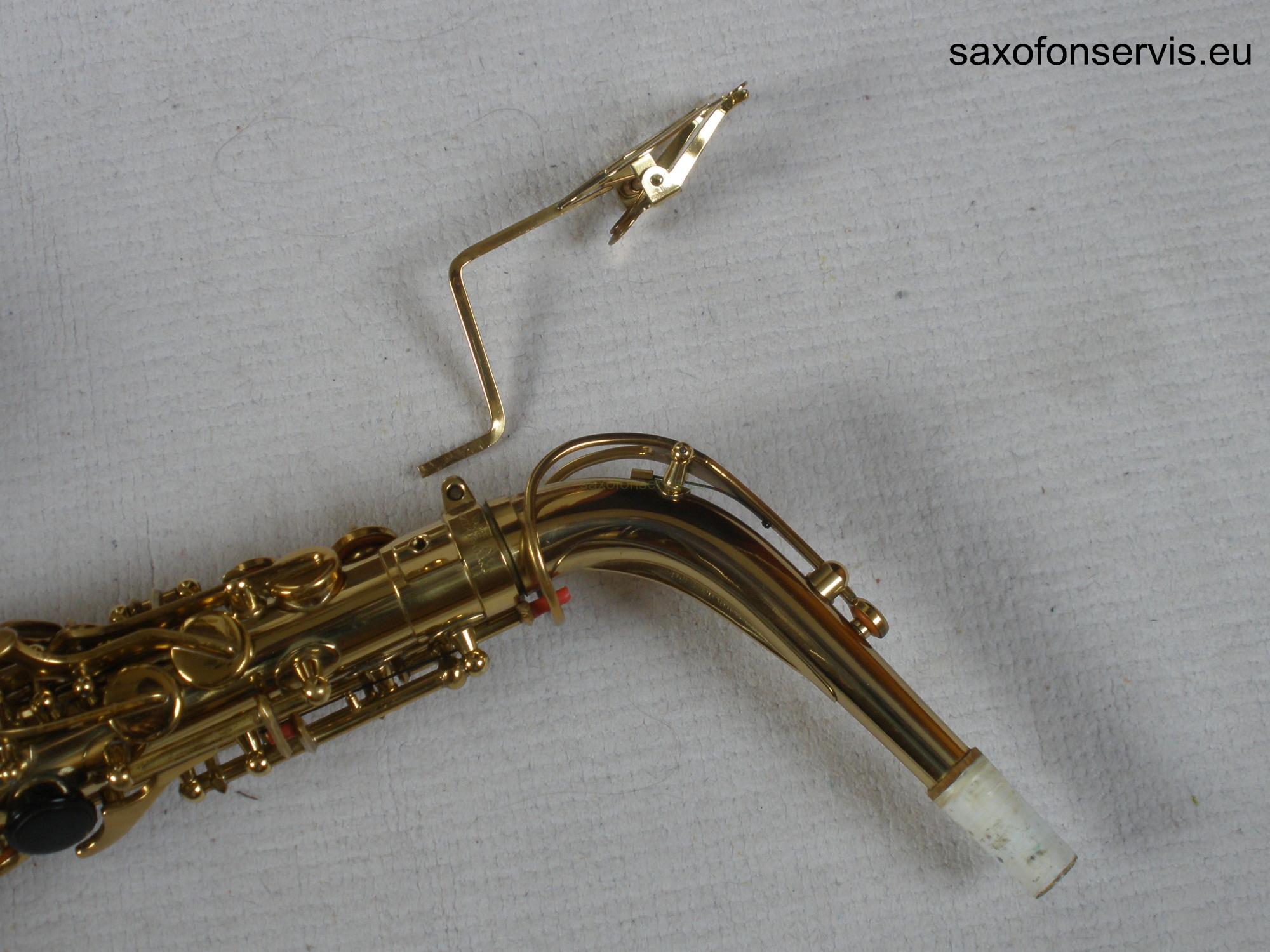 Lyra na noty pro alt,tenor baryton sax-postříbřená