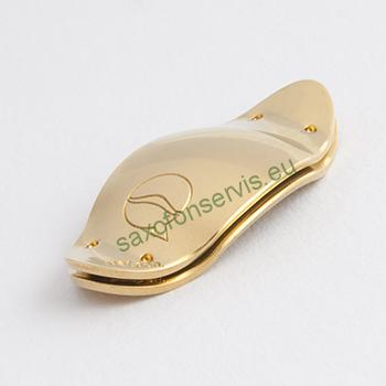 LEFREQUE - Solid Silver/Gold plated Yellow 33mm
