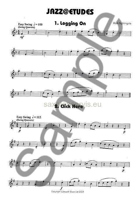 Mark Nightingale: Jazz@Etudes - Saxophone