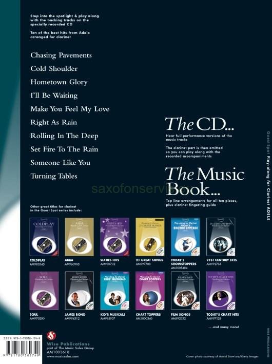 Guest Spot: Adele - Clarinet + CD