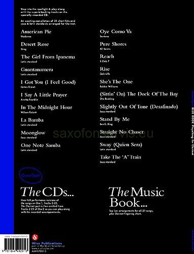 Guest Spot: 21 Classic Hits Playalong For Clarinet - Blue Book + CD