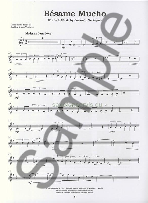 Play-Along Latin With A Live Band! - Tenor Saxophone + CD