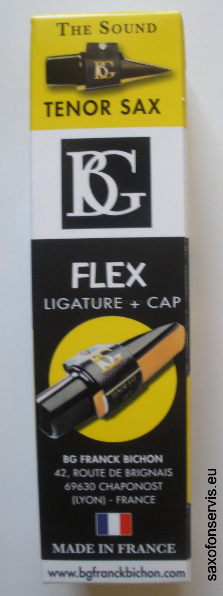 BG FLEX tenor sax ligatura gumotextil