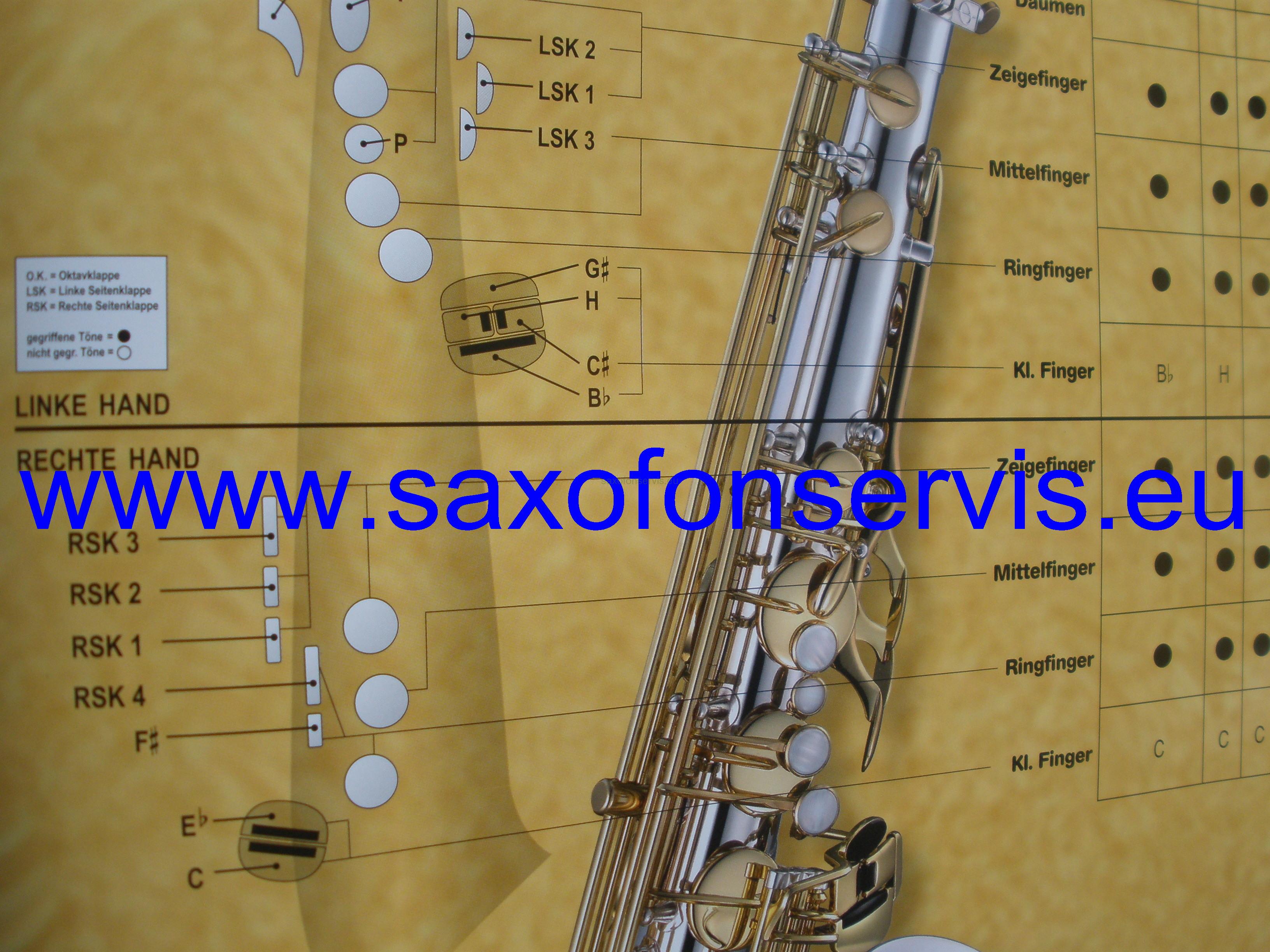 Saxofon plakát