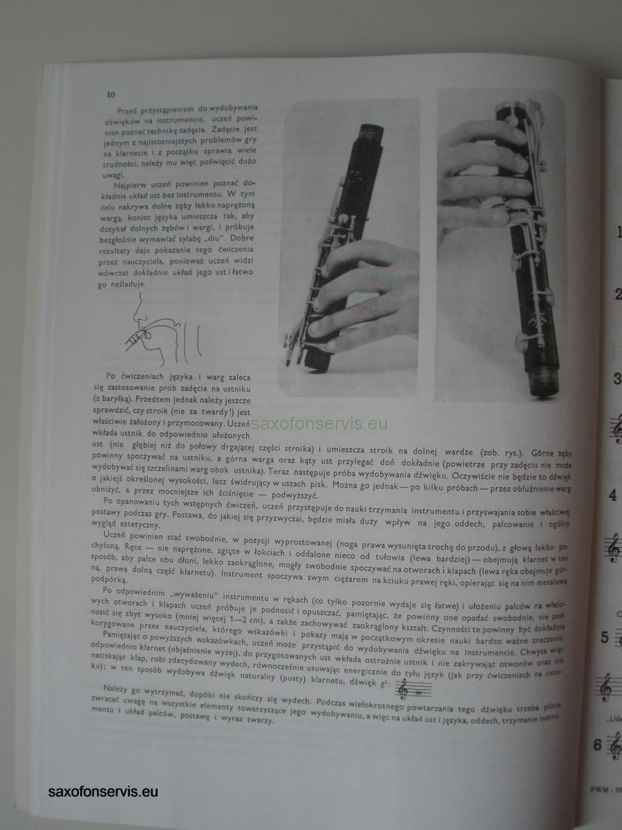 Škola hry na klarinet