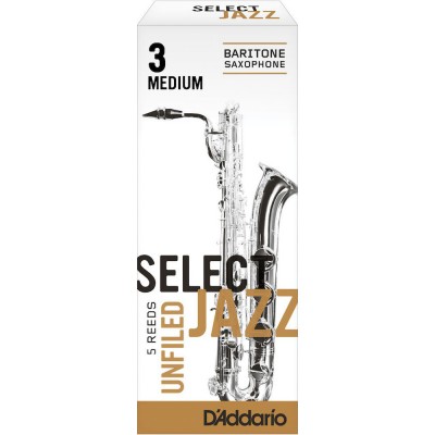 Rico 3M Select Jazz Unfiled Baryton 