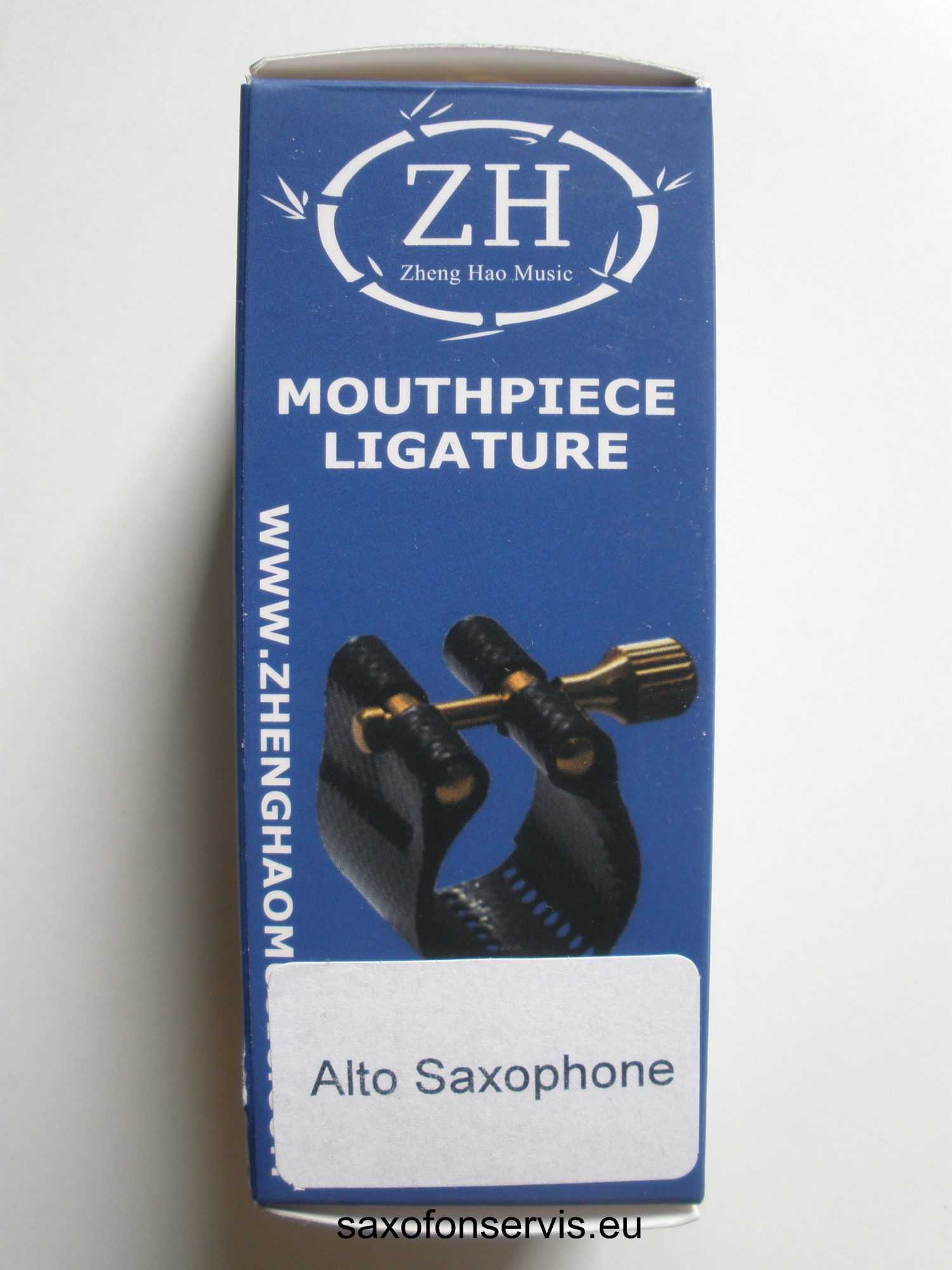 ZH Alt sax ligatura+klobouček