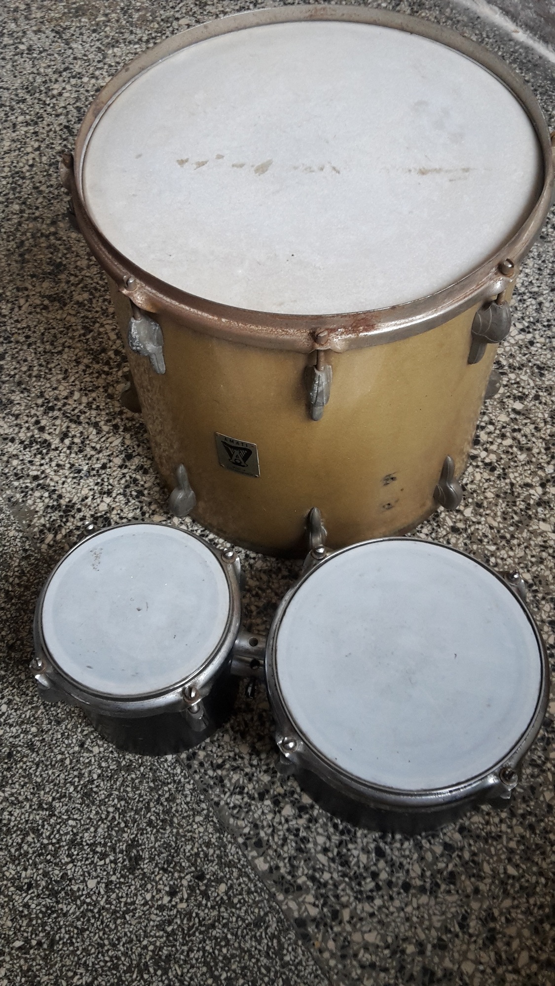 Bubny 14" a  Tom Tom 6"+ 8" 