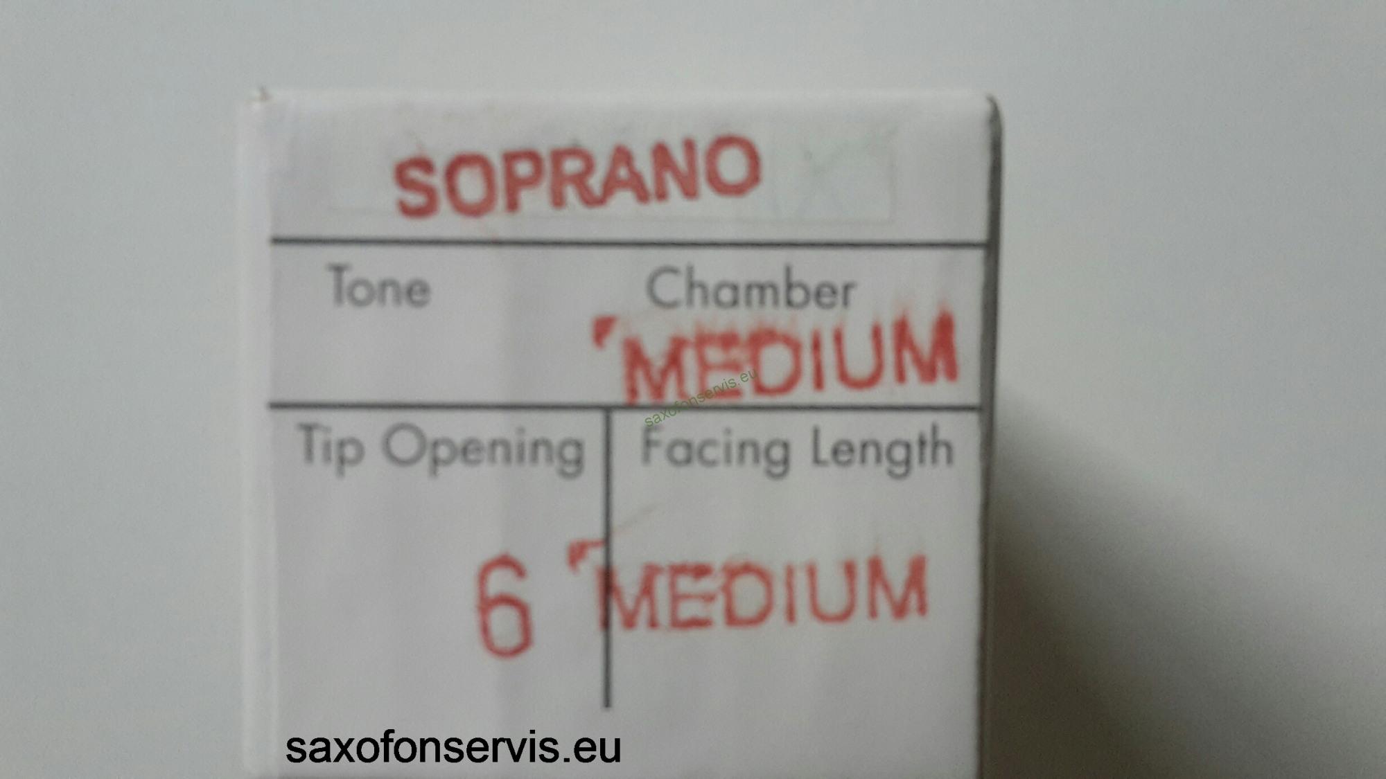 Meyer 6M - hubička sopran saxofon