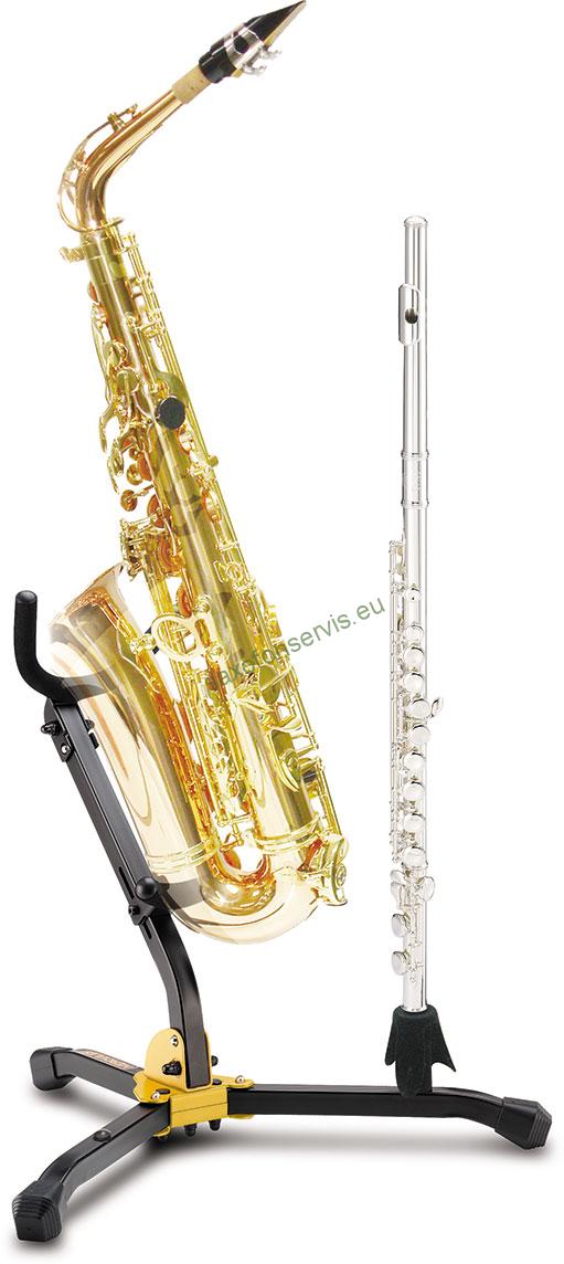 HERCULES De Luxe DS532BB stojan Alt+Tenor sax/Flétna/klarinet
