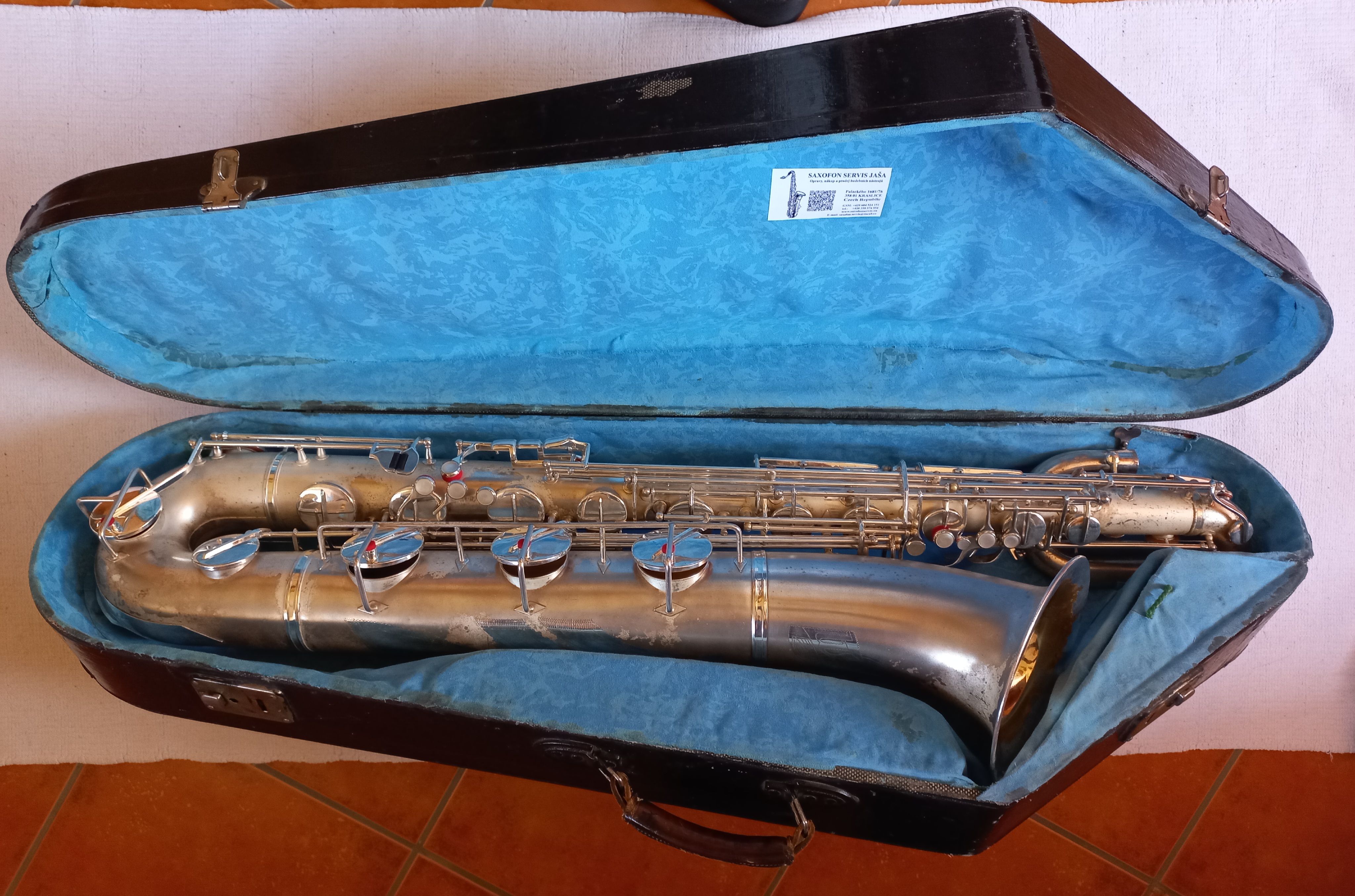 Weltklang výr.č. 271 - Eb baryton saxofon do spodního ,,A,,