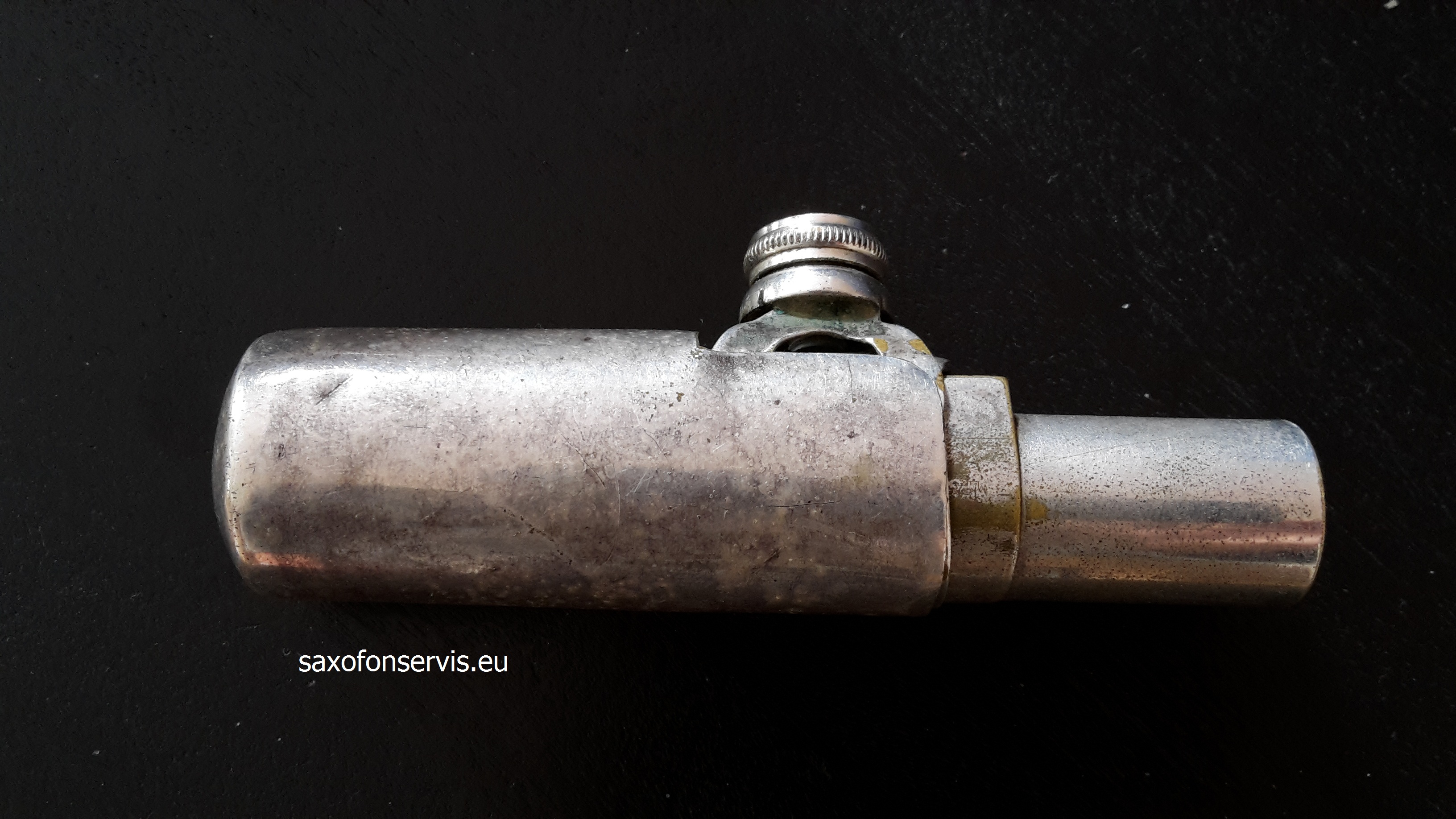 Vintage Metal hubička alt saxofon