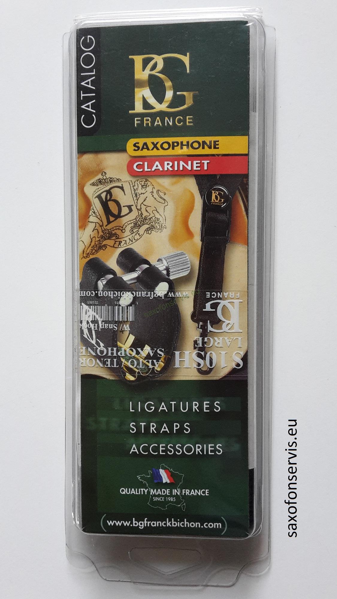 BG France - Popruh S 10 SH Large , na saxofon.