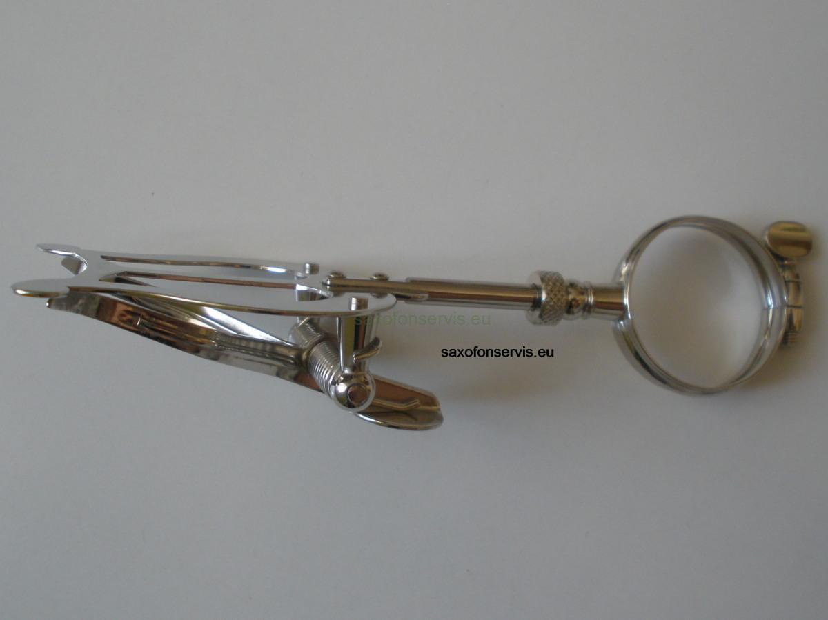 Notový držák pro  Es klarinet, poniklován.(NC2018)