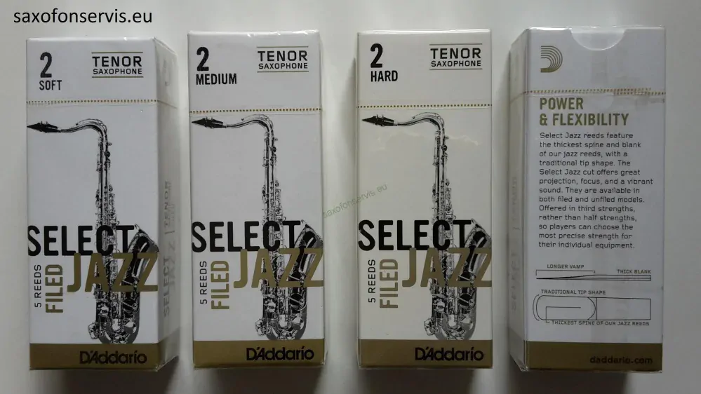 Rico 2H Select Jazz Filed Tenor