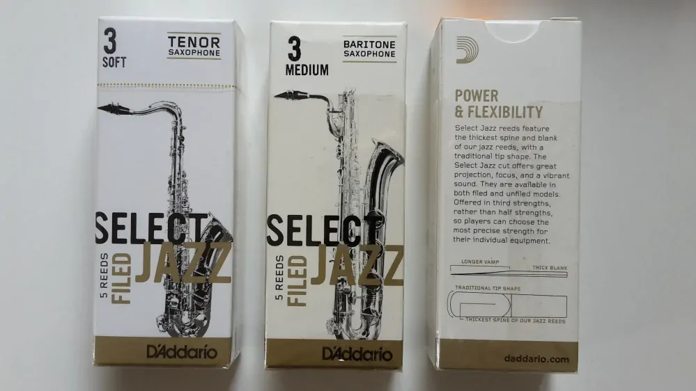 Rico 3M Select Jazz Filed Tenor