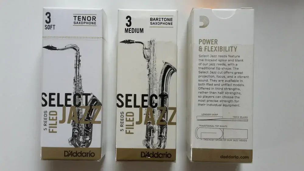 Rico 3S Select Jazz Filed Tenor