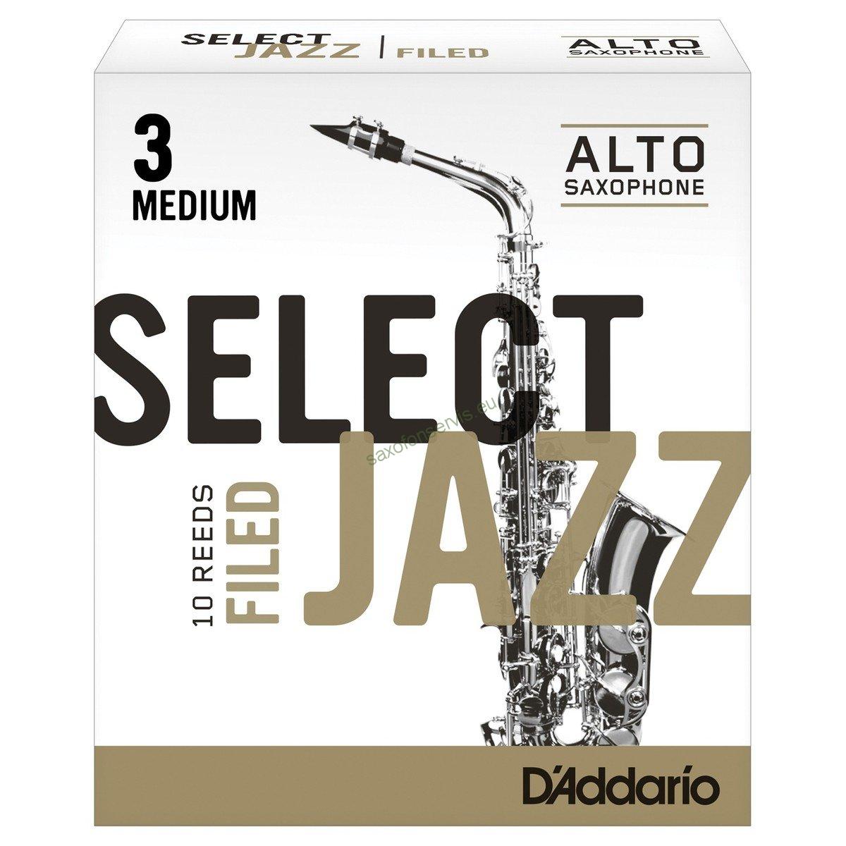 Rico 3M Select Jazz Filed Alto 1ks