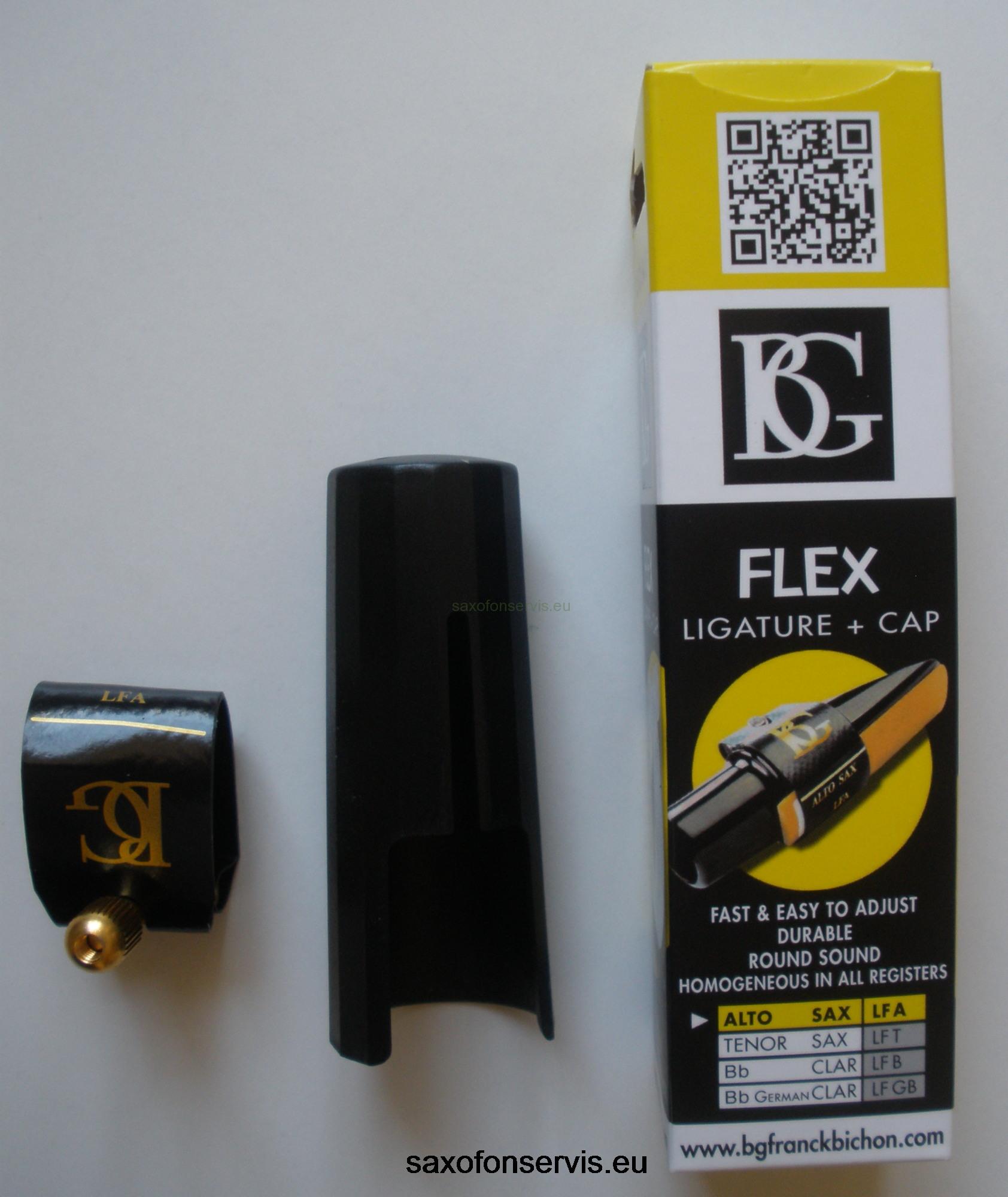 BG FLEX altsax ligatura gumotextil