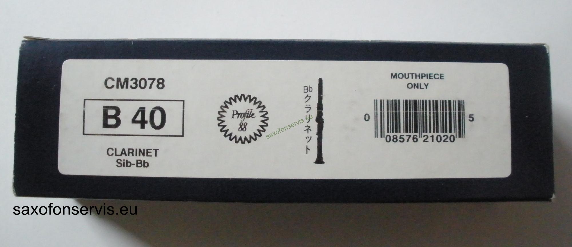 Vandoren B40 pro Bb klarinet