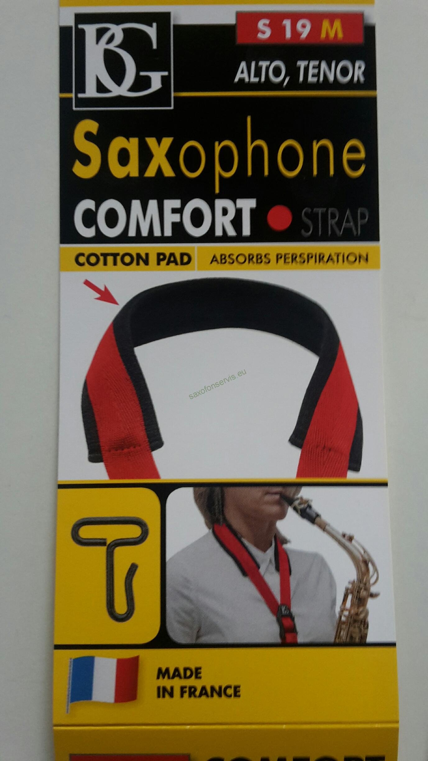 BG S19 M popruh na alt,tenor saxofon