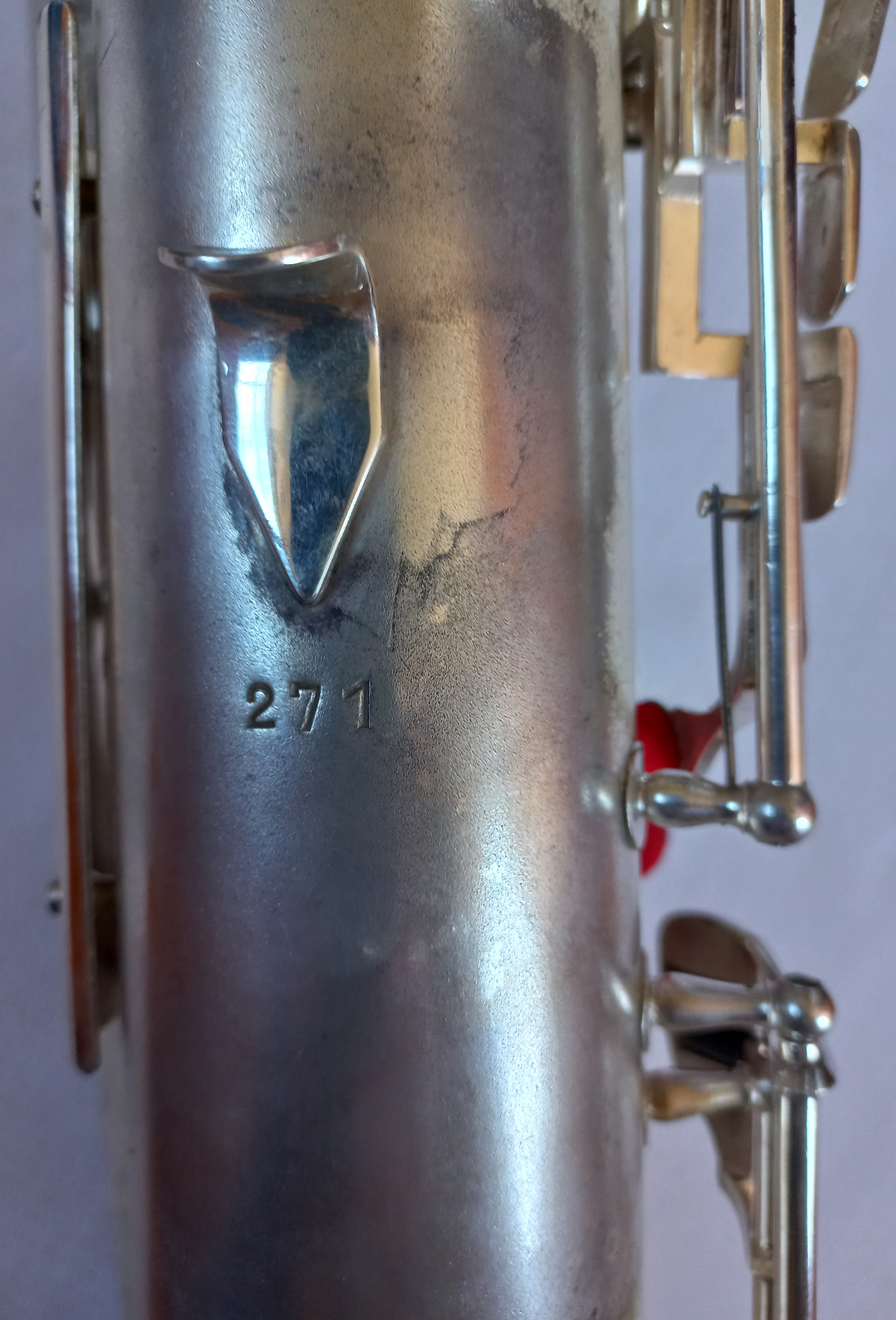 Weltklang výr.č. 271 - Eb baryton saxofon do spodního ,,A,,