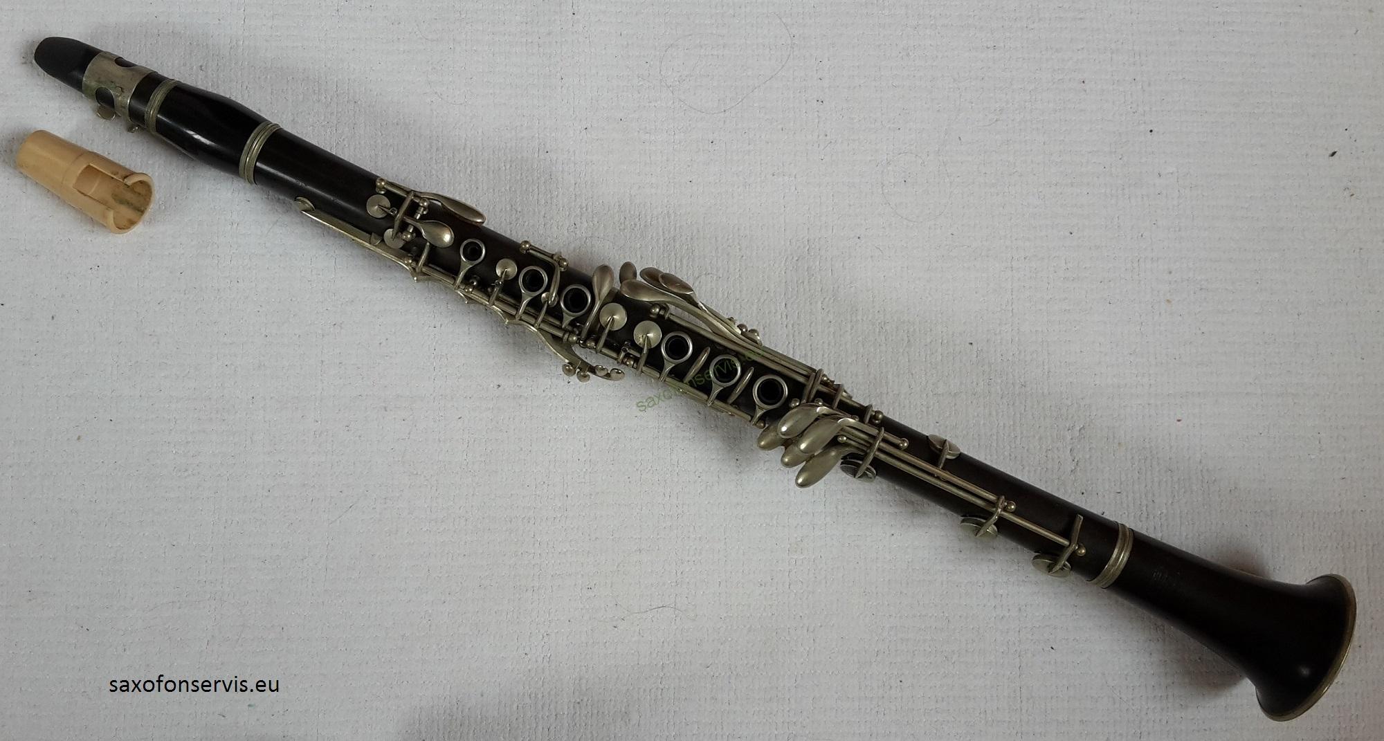 Bb klarinet Amati - plnoklapkový,plastový No.319528