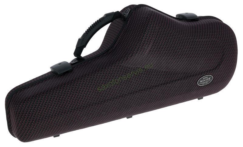 Winter JW 51092 CAR - nové,carbon,červené pouzdro pro alt saxofon 
