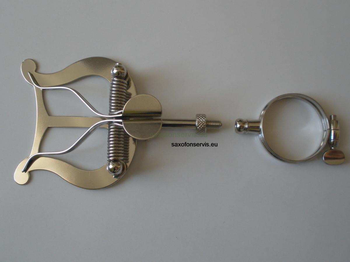 Notový držák pro  Es klarinet, poniklován.(NC2018)