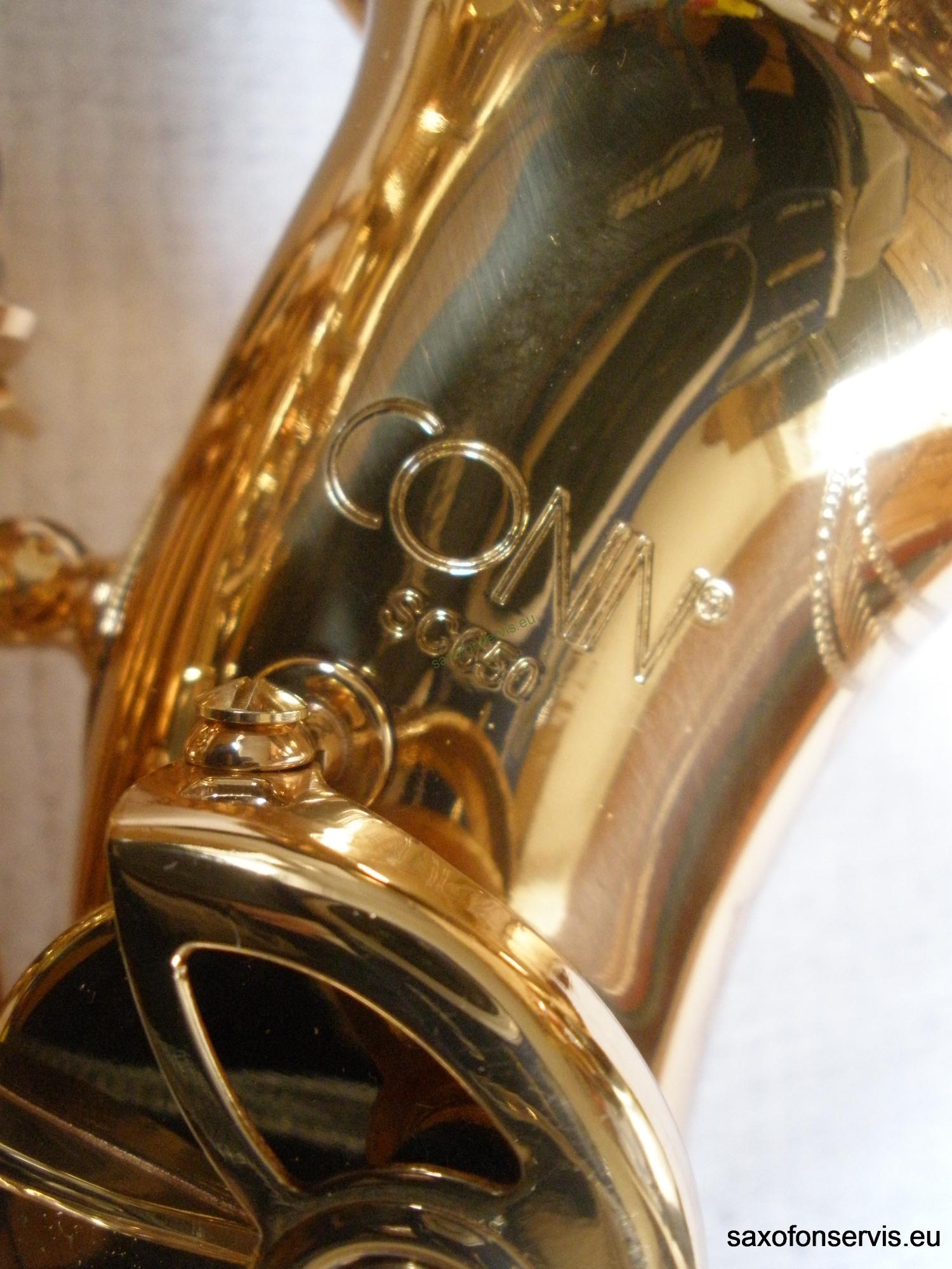 Conn Bb - Sopran saxofon SC650 zahnutý