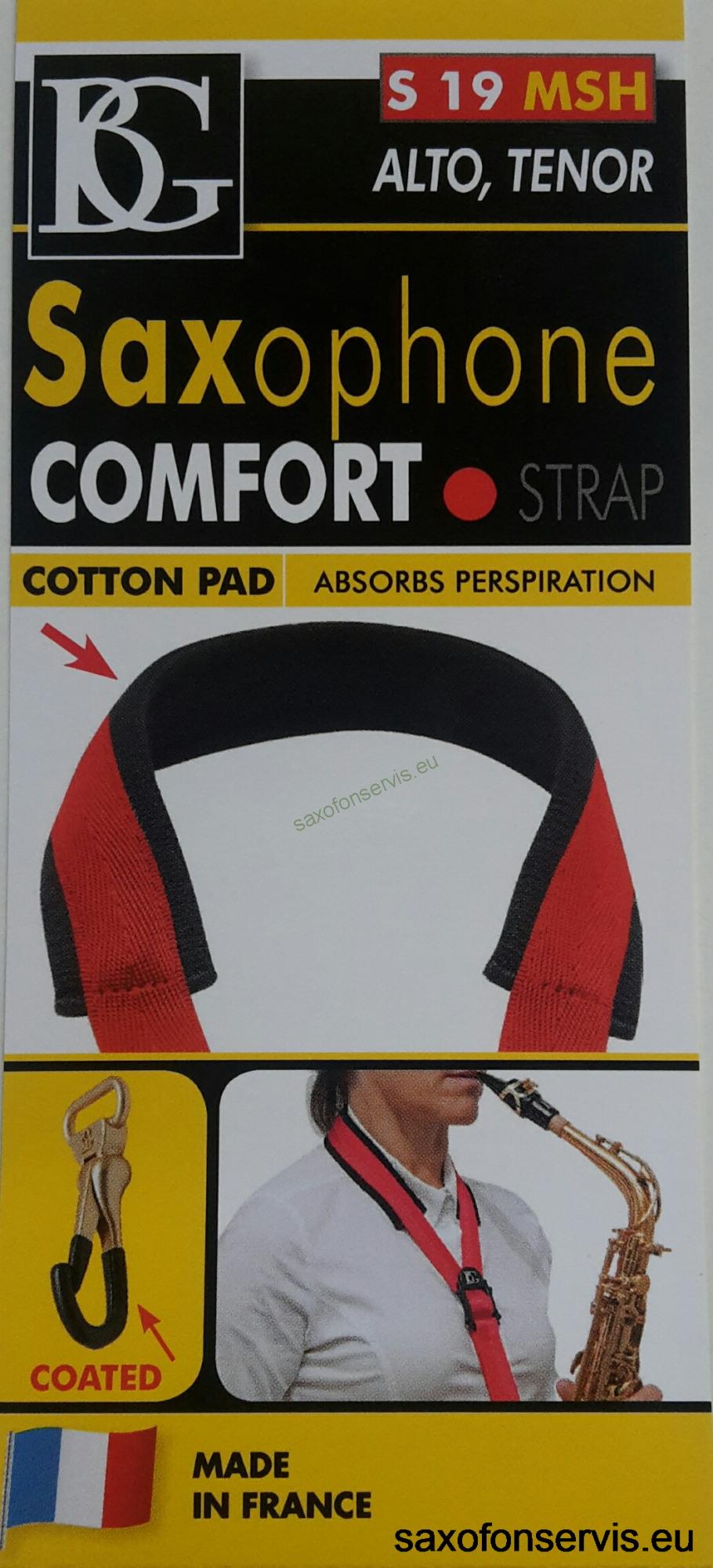 BG S19 MSH popruh na alt,tenor saxofon