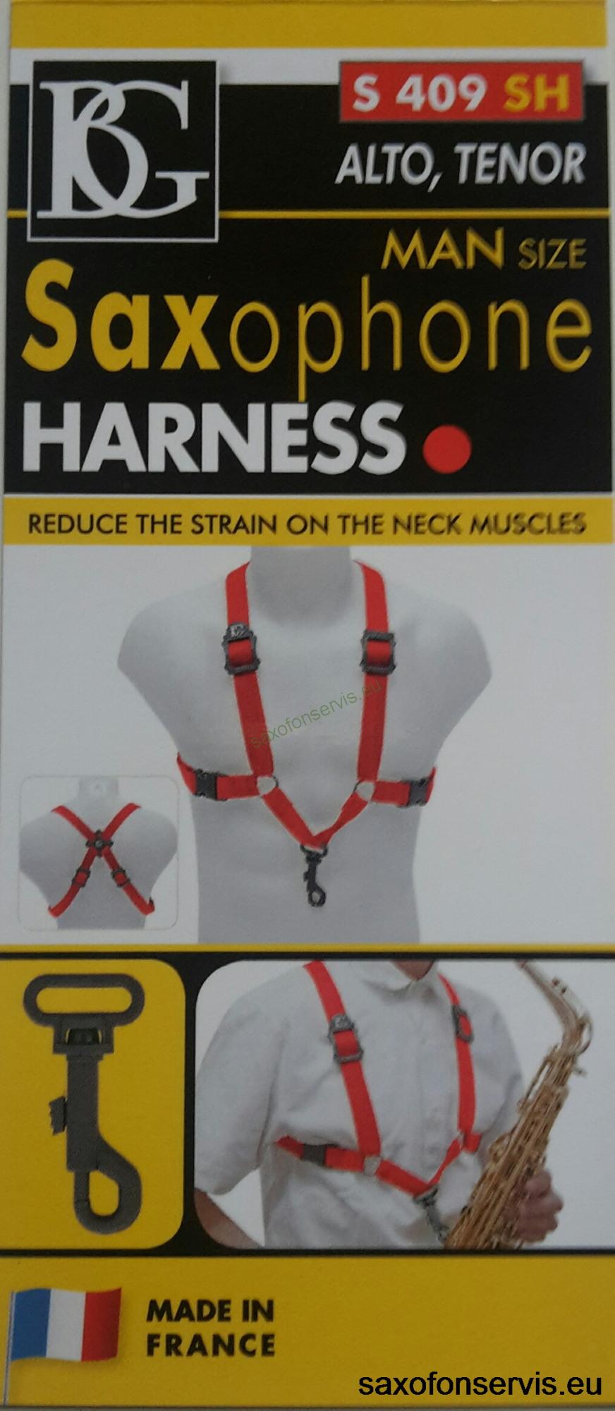 BG S409 SH popruh na alt,tenor saxofon