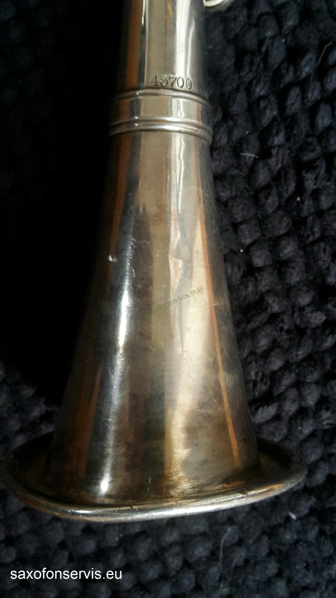 THE PEDLER Co. Elkhart Indiana US - metal klarinet,postříbřený