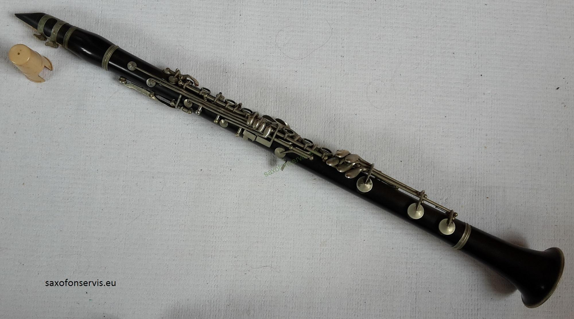 Bb klarinet Amati - plnoklapkový,plastový No.319528