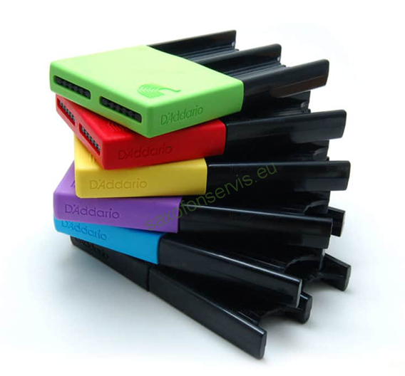 D'Addario Reed Guard, velký, zelený