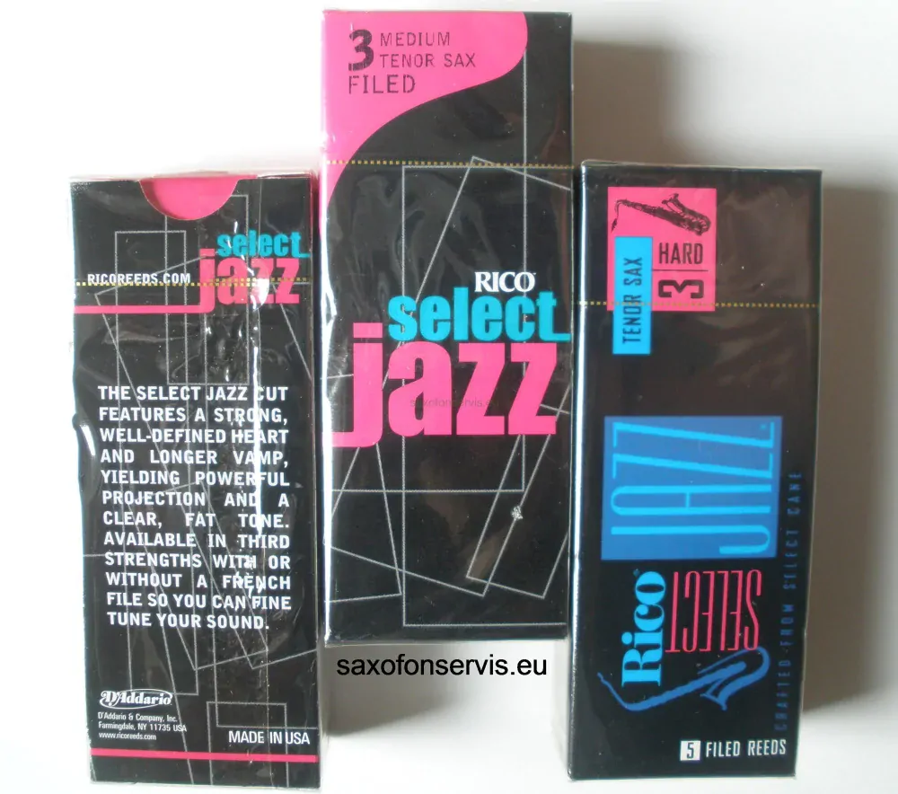 Rico 3H Select Jazz Filed Tenor 1ks