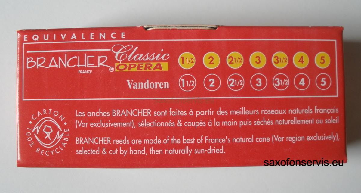 Brancher Classic Opera Alt sax 1,5 Box