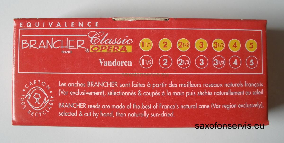 Brancher Classic Opera Tenor sax 1,5 2ks