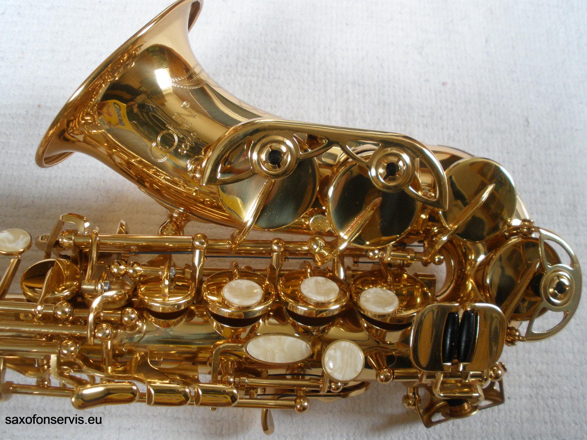 Conn Bb - Sopran saxofon SC650 zahnutý
