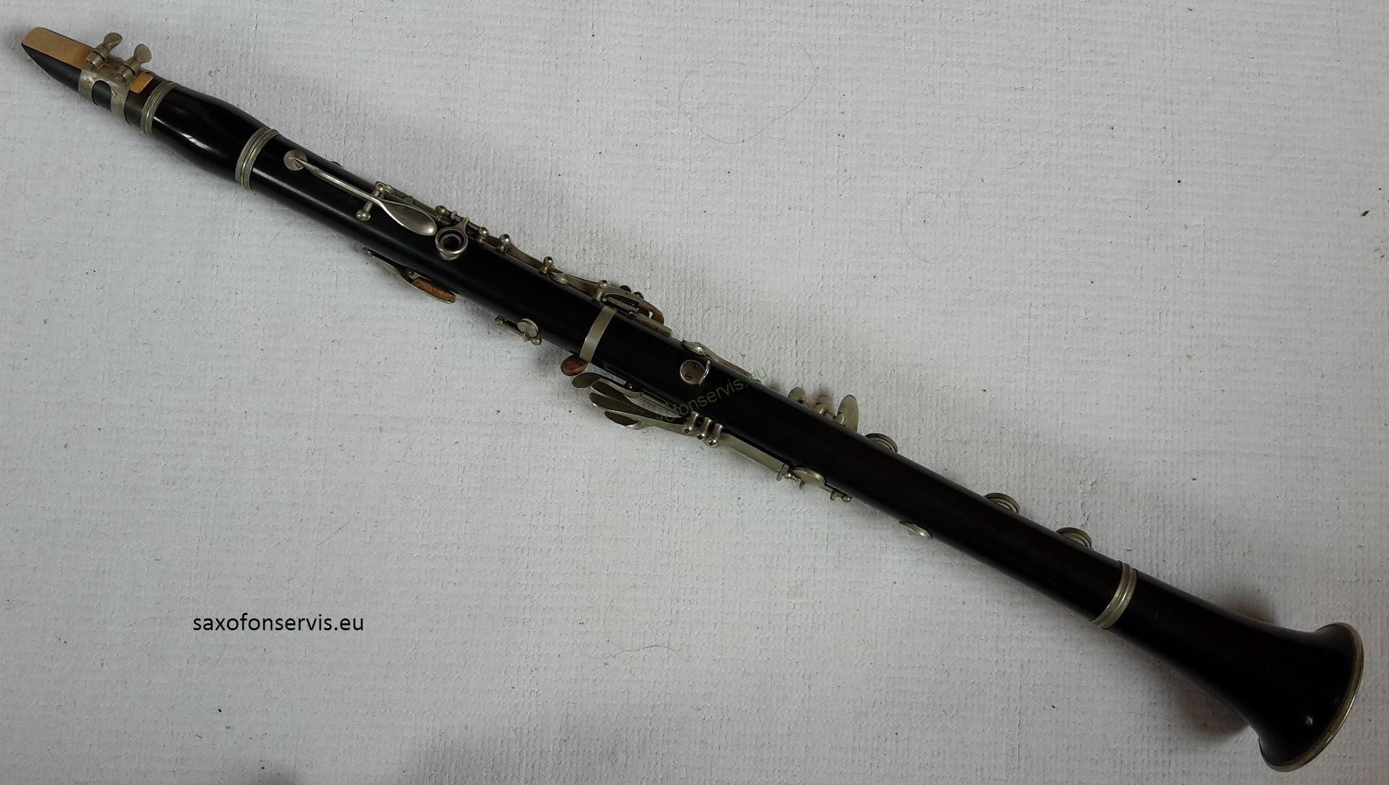 Bb klarinet Amati - plnoklapkový,plastový No.319528
