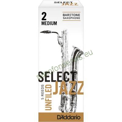 Rico 2M Select Jazz Unfiled Baryton 1ks