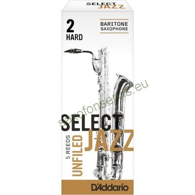 Rico 2H Select Jazz Unfiled Baryton 1ks 