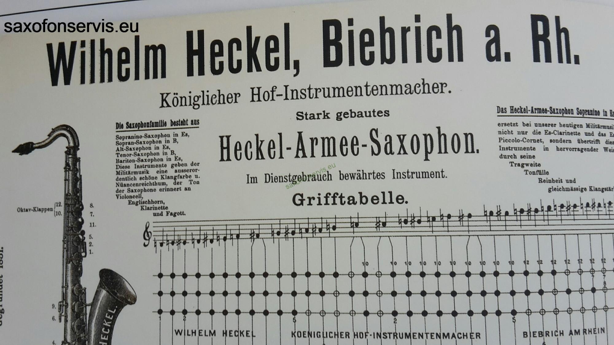 Inovativní dřevěné dechové nástroje rodiny Heckel