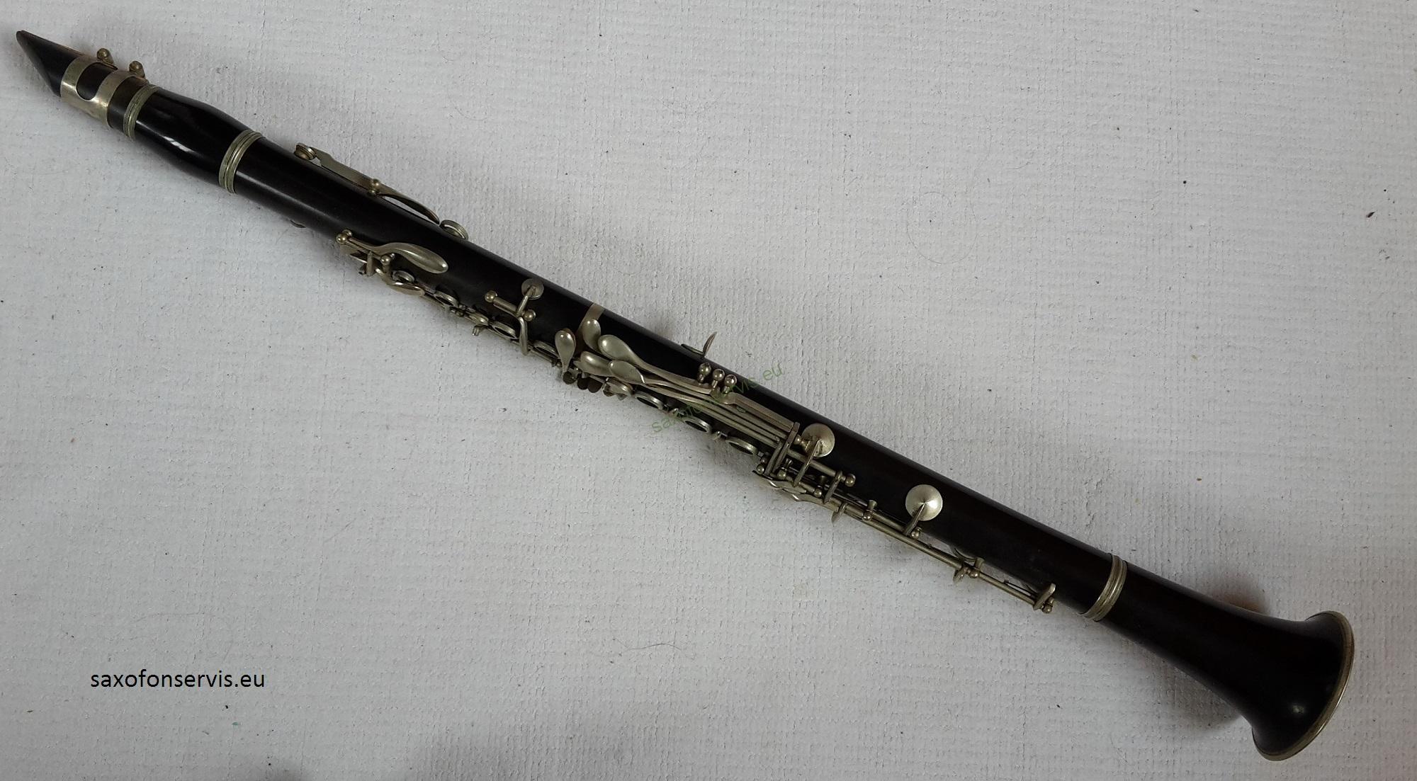 Bb klarinet Amati - plnoklapkový,plastový No.319528