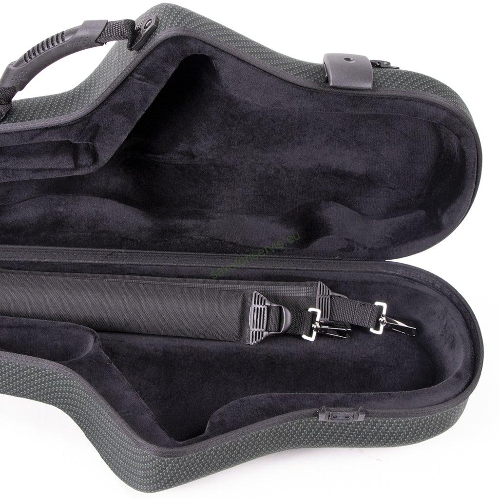 Winter JW 51092 CAR - nové,carbon,zelené pouzdro pro alt saxofon 