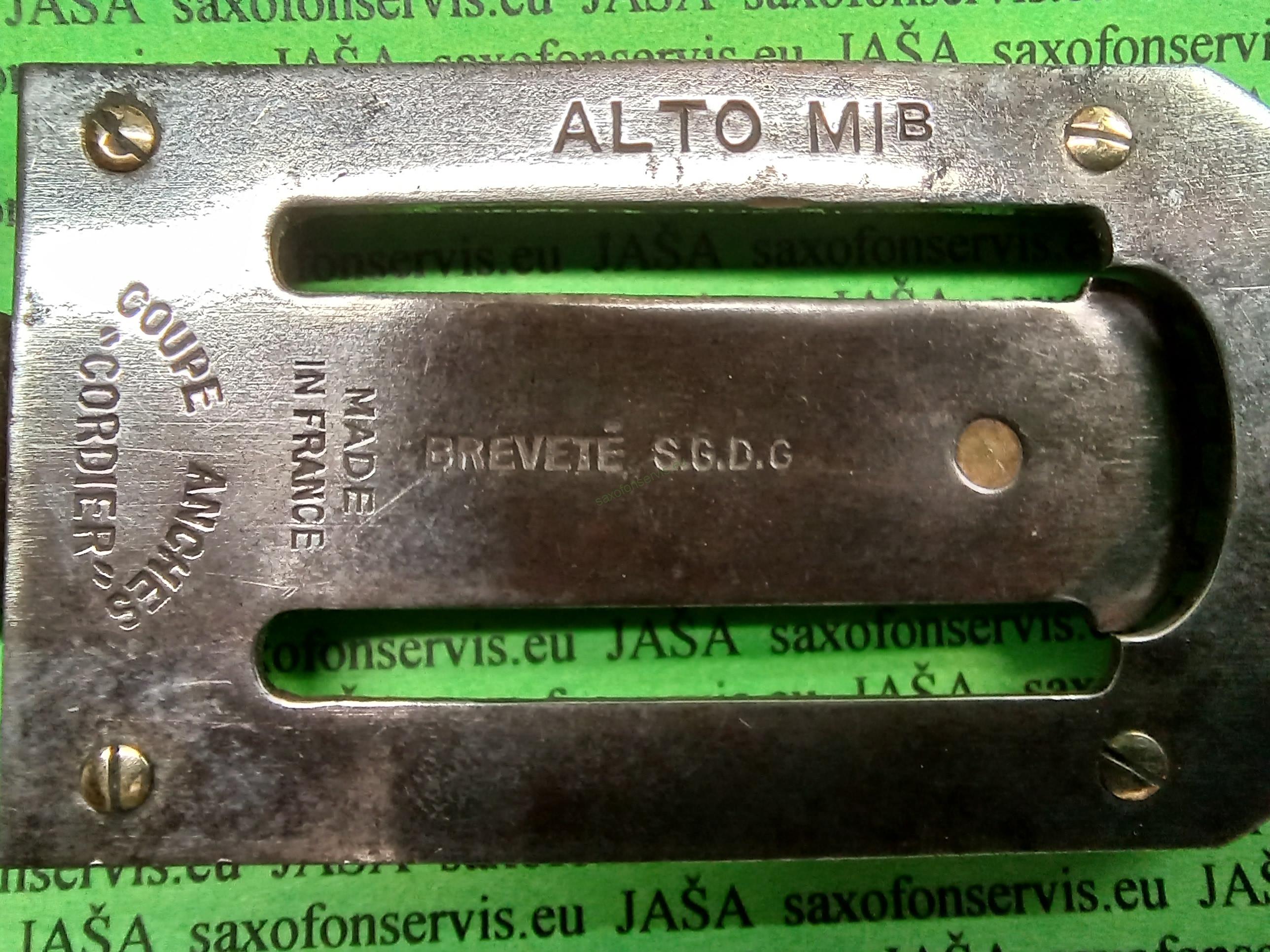 Stříhačka Cordier alt sax - použitá 