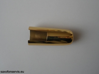 Klobouček Gold lak pro sopran sax
